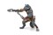 Papo - Mutant Wolf Figurine - Hand-Painted Dark Fantasy Creature for Kids Age 3+ - 11.2 x 7.8 x 9.5 cm - Durable Monster Figure - Medieval Fantasy Collection - 36029